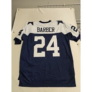 Vtg Dallas Cowboys NFL Reebok Throwback Jersey Barber #24 MENS XL